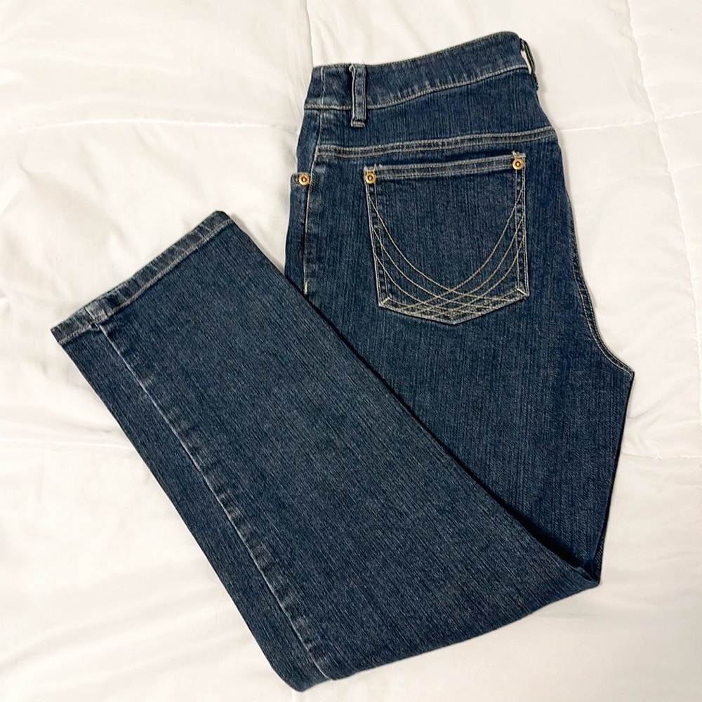 💐 2/$25💐 Jones New York Denim Blue Jeans Sz 8